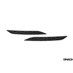 Acexxon F22 2-Series M-Sport Rear Reflector Insert Set - Honeycomb
