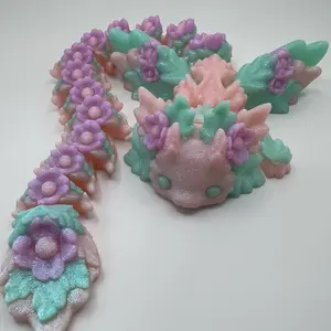 Beautifull Kosha Dragon Decor figurine Articulated With Wings Gift