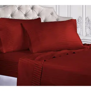 Superior 400TC Egyptian Cotton Stripe Sheet Set , Twin