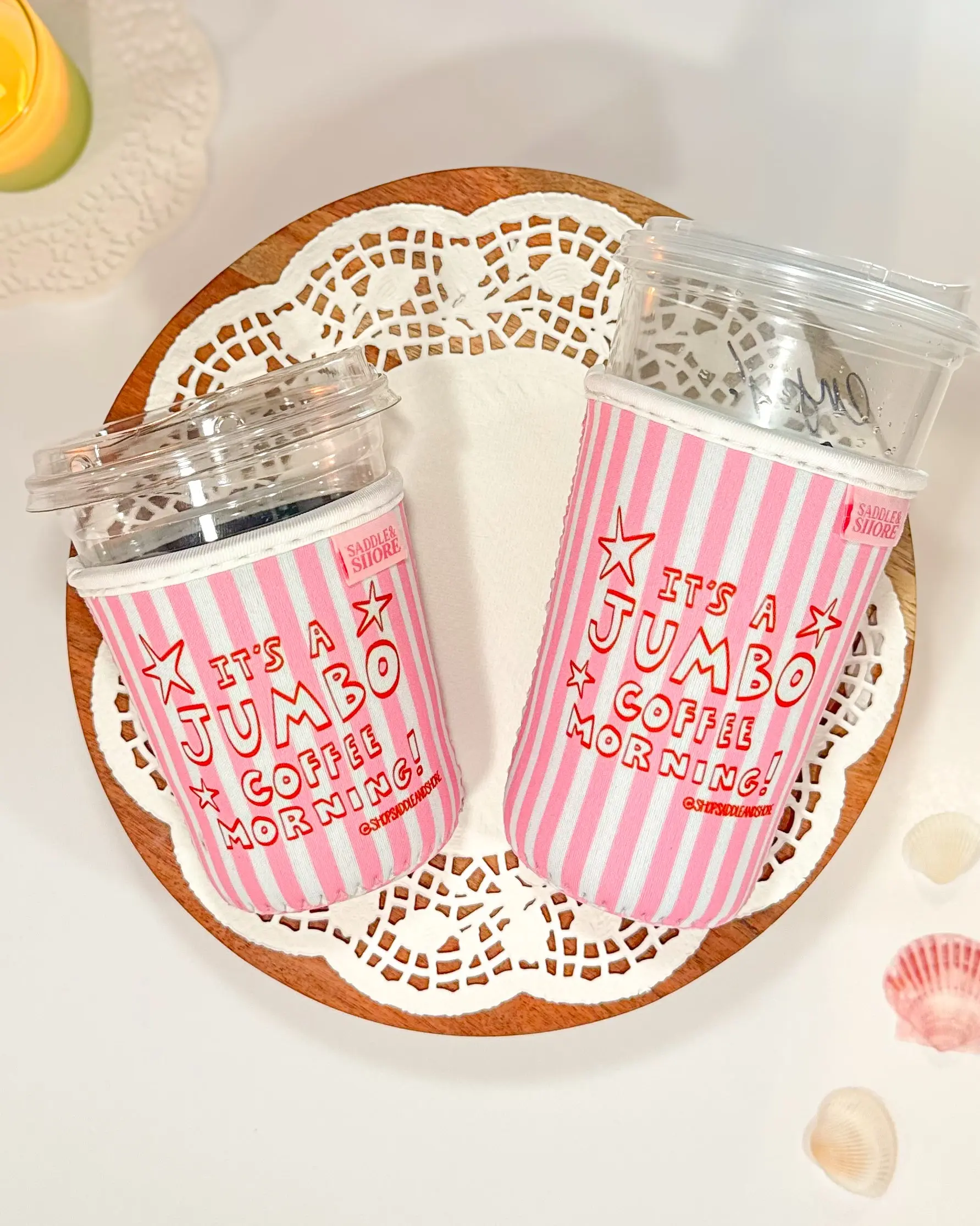 ‘Jumbo Coffee’ Drinky Dink™ Coffee Sleeve