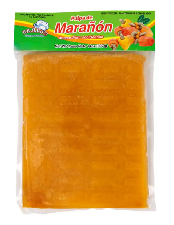 Pulpa de Marañón Salvadoreño | Sabor Refrescante y Tradicional