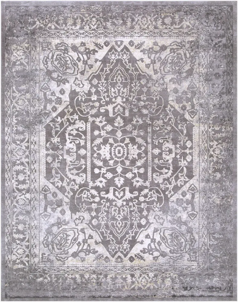 Surya Tibetan TBT-2300 Charcoal Traditional Machine Woven Rug