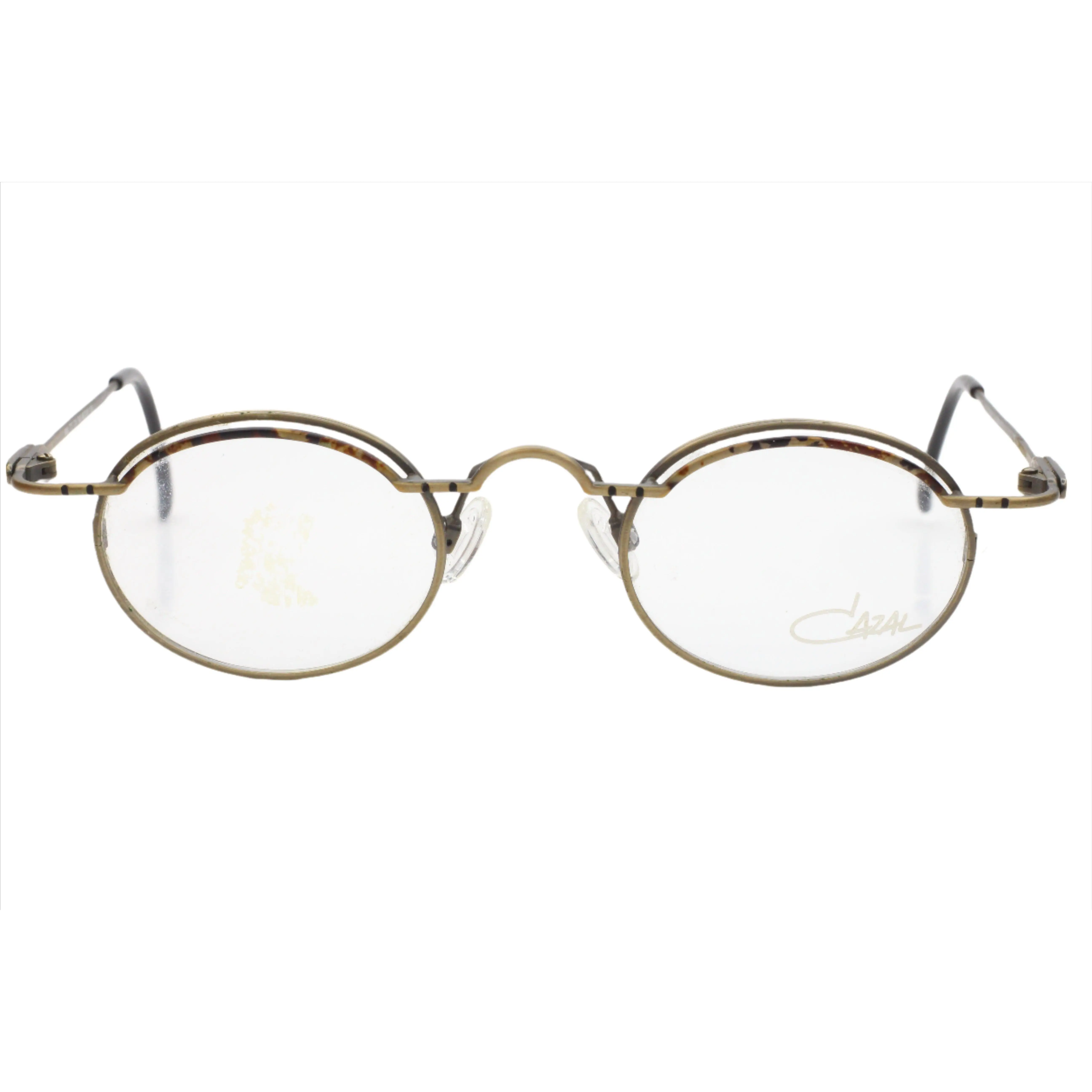 Cazal NOS Mod 775 Col 742 Matte Gray Oval Vintage Eyeglasses -Ma