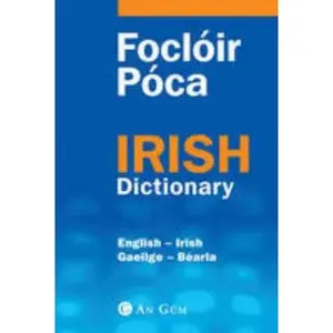 USED Book - Focloir Poca: English-Irish Irish-English Dictionary by Lelia Ruckenstein (Paperback) - irish