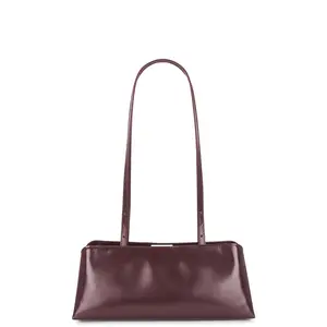VERAFIED Éclair Bag in Burgundy