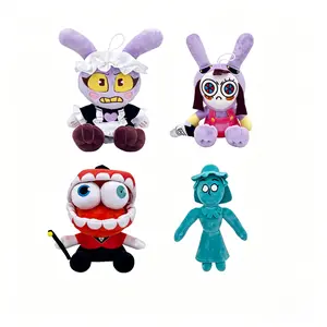 New 2026 The Amazing Digital Circus Chapter 9 Grand Finale Limited Plush Toys, Full Set Pomni Clown Jax Maid Rabbit Ragatha Gangle Gummigoo Gob Stuffed Dolls, Final Episode Exclusive Collectible Merch Gift for TADC Series Fans