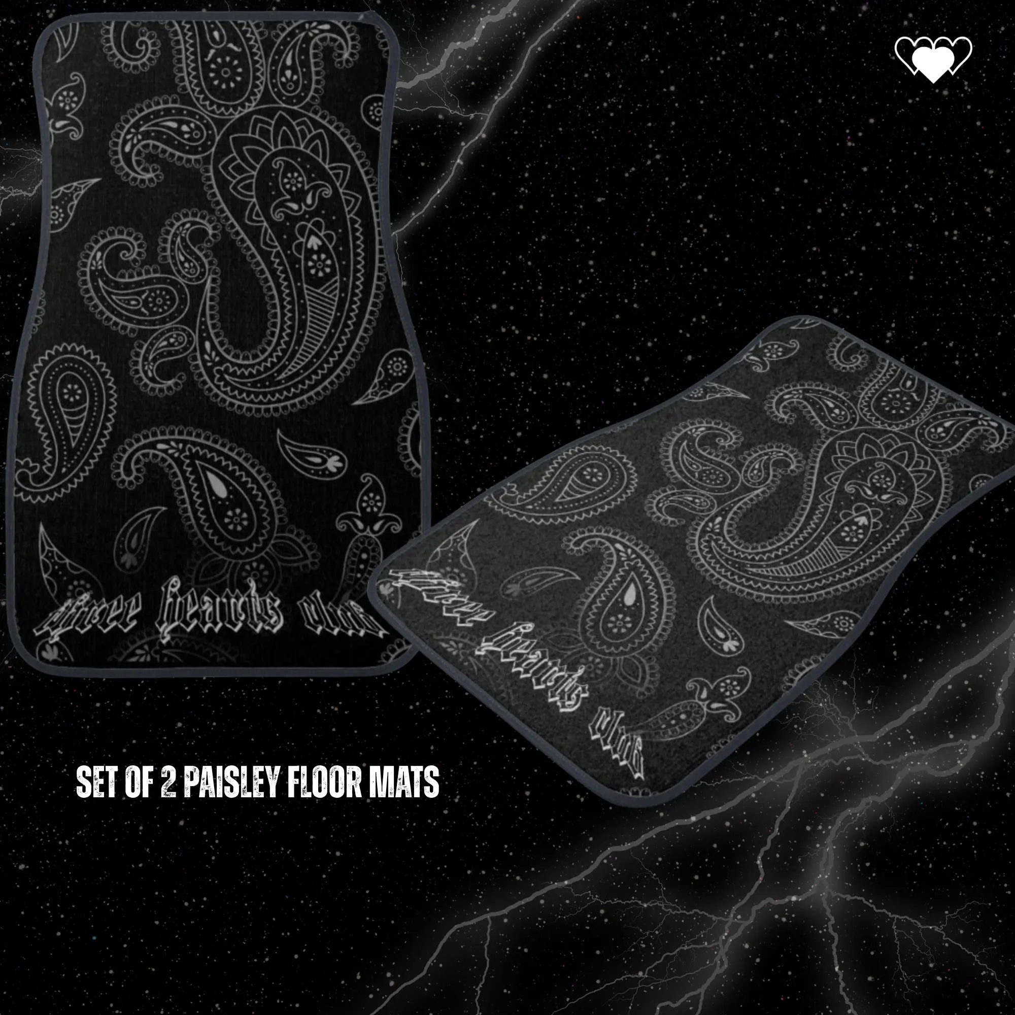 Paisley Floor Mats