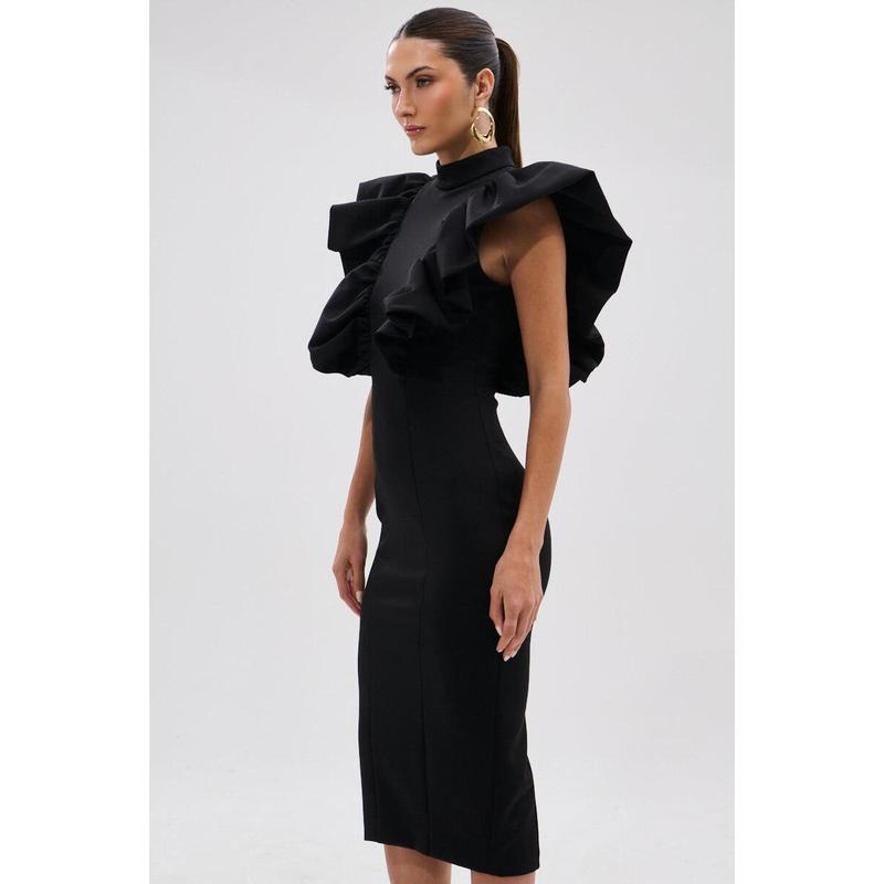 TRUTH BE TOLD MIDI DRESS