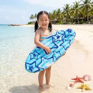 Summer Kids Inflatable Surfboard, Outdoor Water Float Board, PVC Kayak Paddle Board, Water Sports Entertainment, Fun Floating Toy