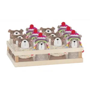 Winter Fun Bear Ornaments