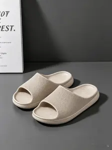 Men's Eco-Friendly Odorless Eva Slippers, Comfortable Daily Wear, Lightweight Anti-Slip Durable Design, Suitable for Home Bathroom Casual Outdoor