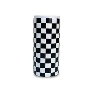 Hard Cooling Can in Checkerboard
