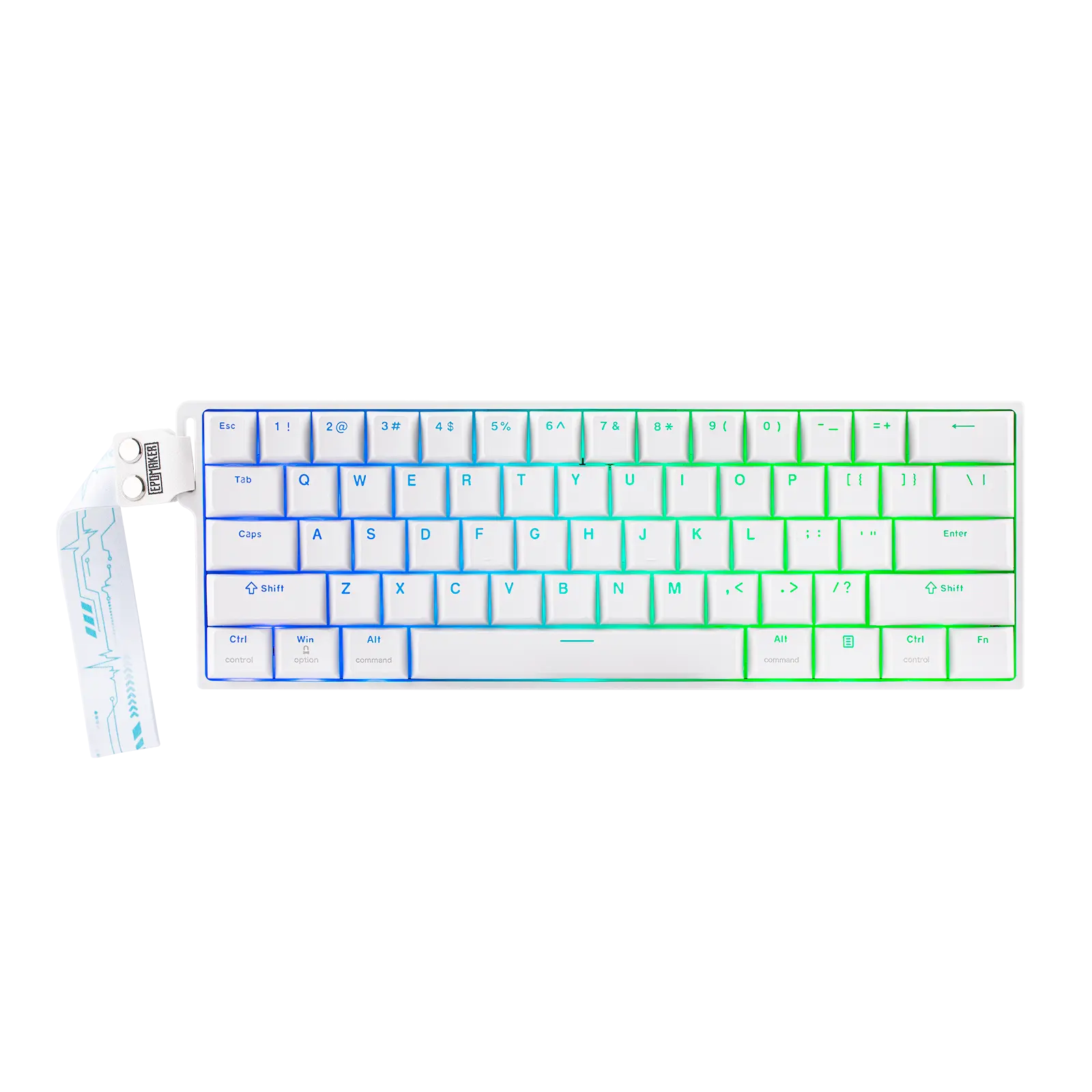 EPOMAKER HE60 Hall Effect Wireless Keyboard with Tri-Mode (BT/2.4G/USB-C) Connectivity, Adjust Act Capability, Adjustable Actuation, DKS/SOCD Features, and Shine-Through PBT Keycaps,techvibes
