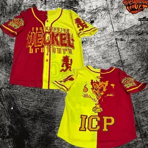 Split Colors Jeckel Brothers Baseball Jersey ICP Juggalo Jersey