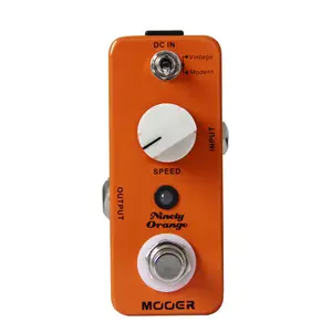 MOOER Ninety Orange Guitar Effect Pedal, 1974 Vintage & Modern, Analog Phaser Pedal, Sound True Bypass MPH1