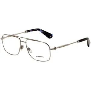 Burberry Men's 56mm Silver Opticals BE1391-1005-56