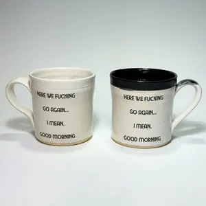 Matt Burton Pottery, "Good Morning" mug