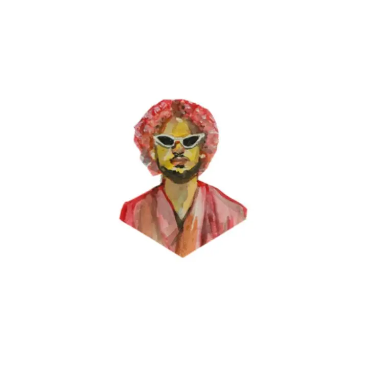 Suga Sean O'Malley UFC Original Art Sticker 5.5"x5.5" Portrait Design by Suga Sean O'Malley