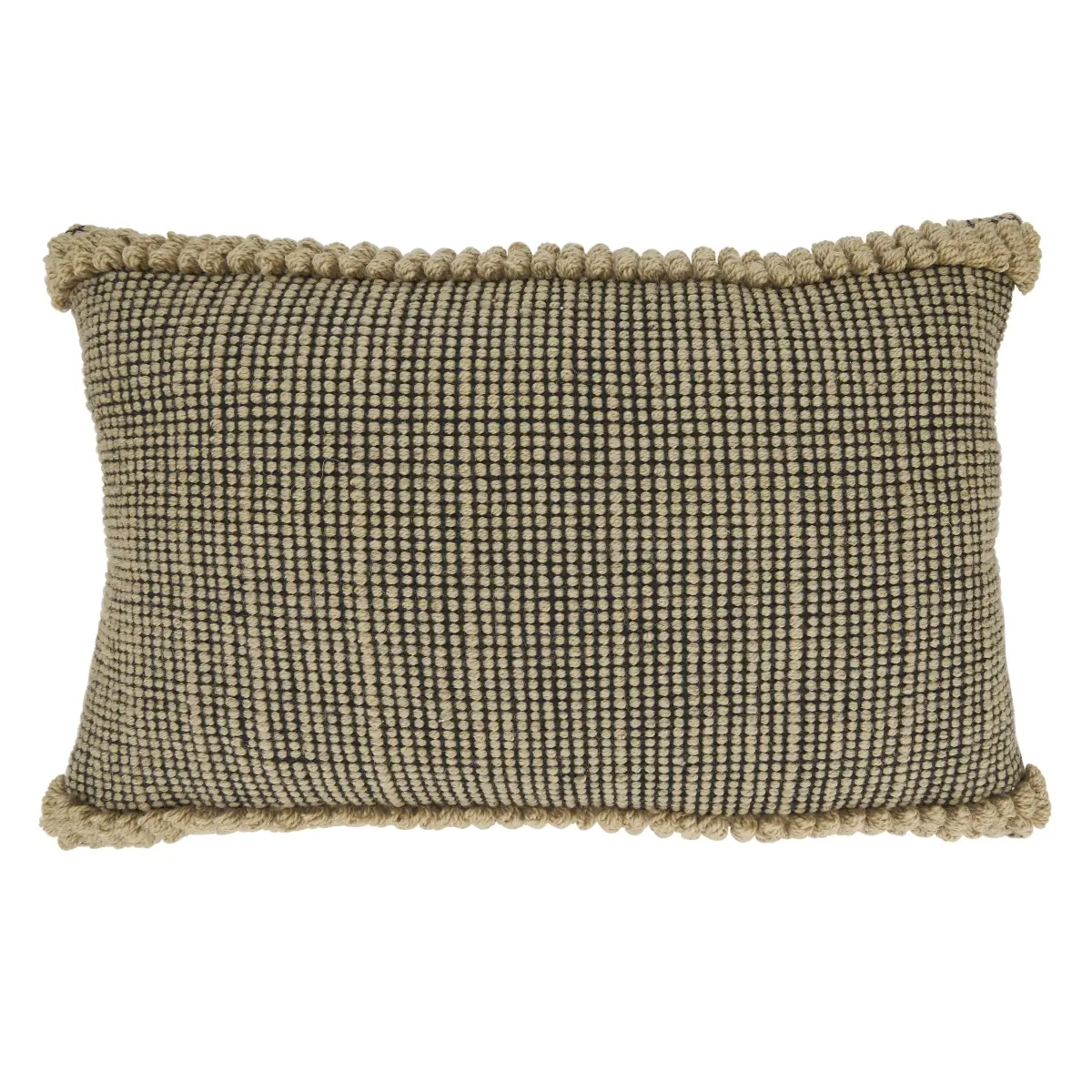Saro Lifestyle 4193.N1422BD 14x22 in. Casual Rustic Charm Outdoor Down-Filled Throw Pillow, Natural, for Outdoor Patio Decor