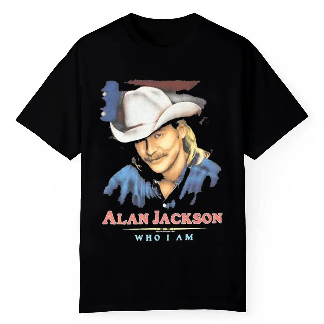 Alan Jackson Tour Who I Am T-shirt Black