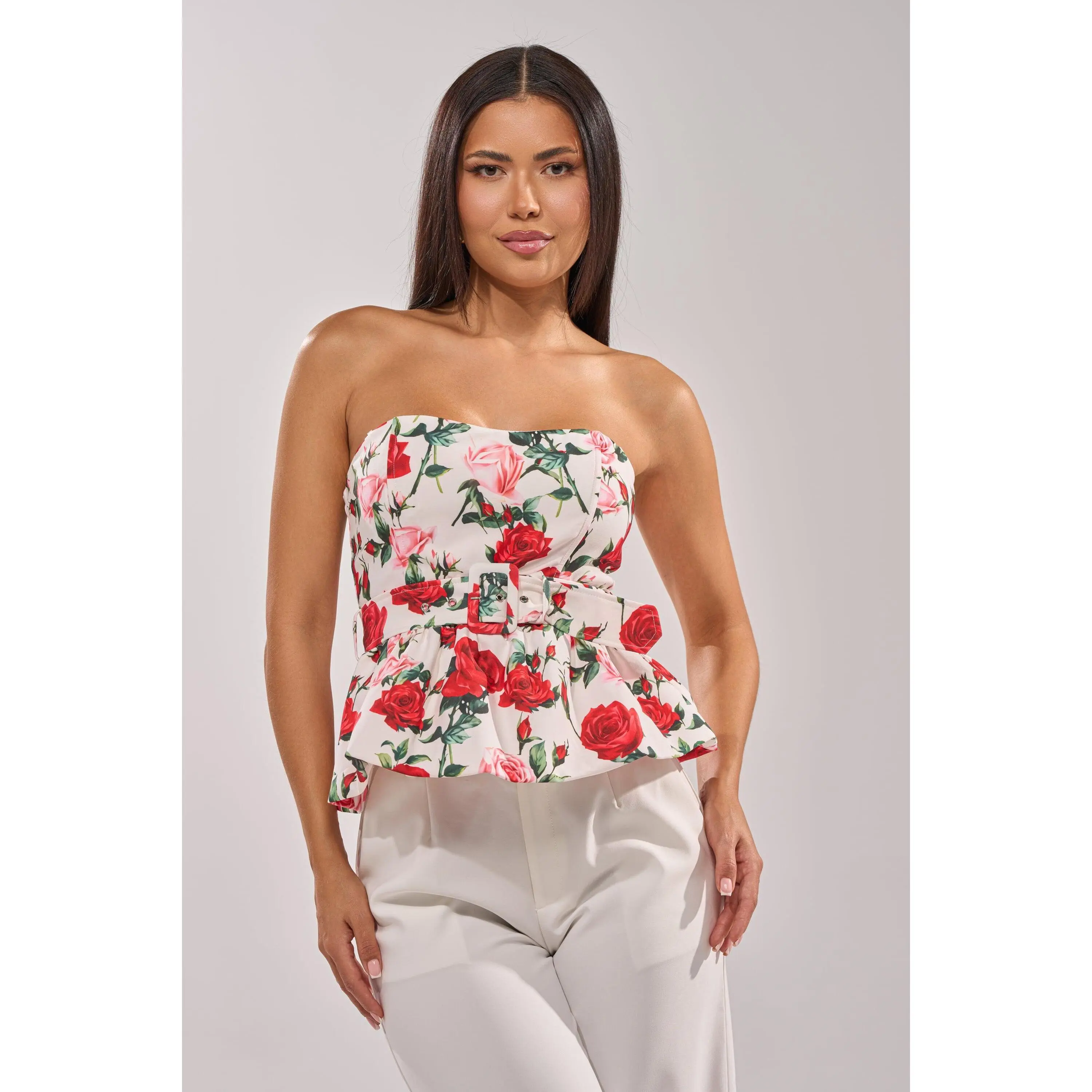 FULL BLOOM FLORAL CORSET