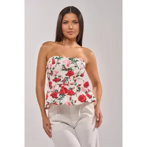 FULL BLOOM FLORAL CORSET