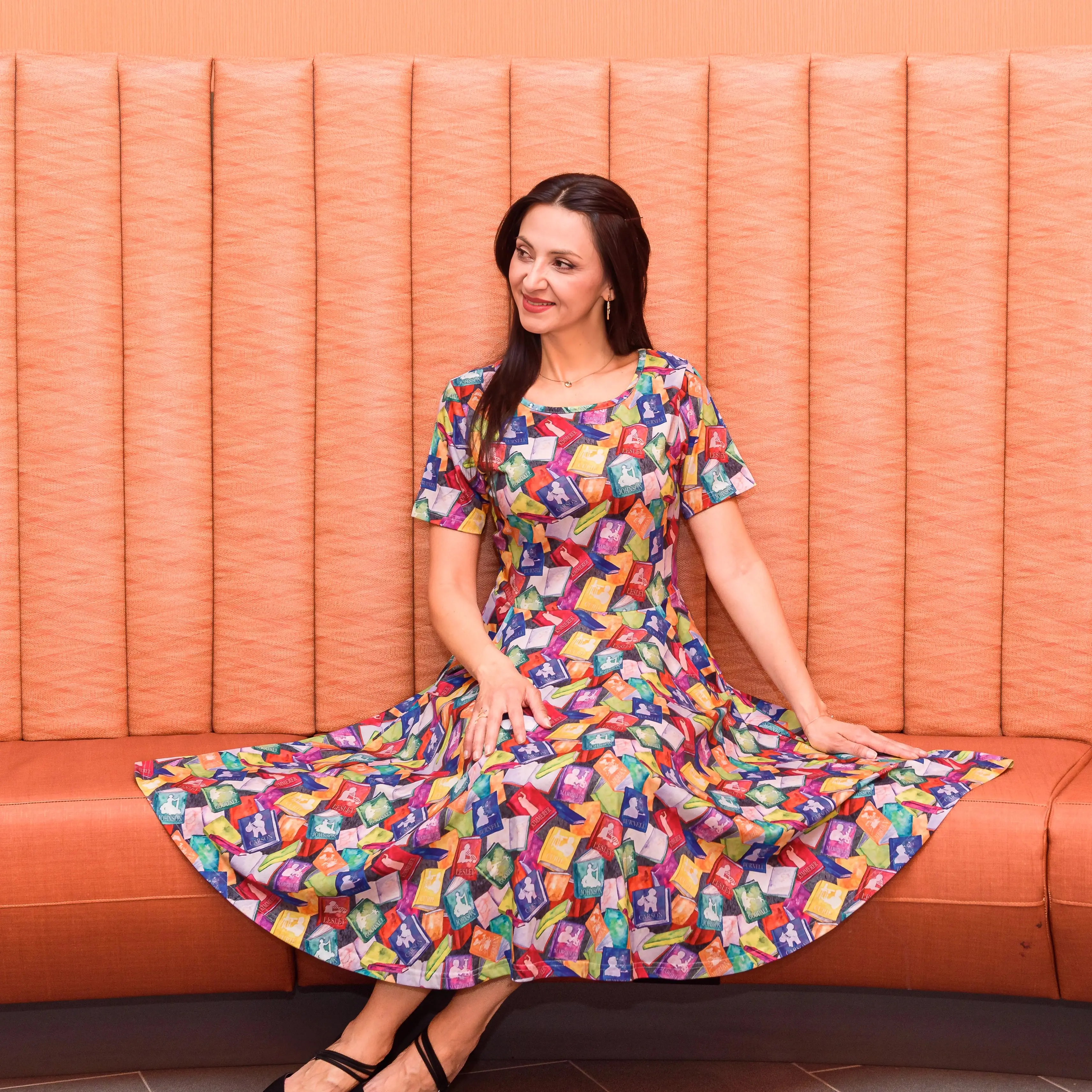 Science She Wrote Twirl Dress with Pockets