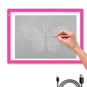 Rechargeable A4 Light Pad for Tracing & Weeding - LED Light Board for Weeding Vinyl - for Cricut Vinyl Weeding Tools - Ultra-Thin & Portable - Perfect for Artists & Crafters