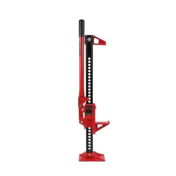 Gaomon 33-in Heavy Duty Off-Road Ratchet Lift Utility Jack, 6000-lb (3-Ton) with Flat Head Bumper Lift & Sturdy Base for Tractor, SUV, Red
