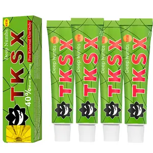 TKSX Tattoo Numbing Cream, Relief Cream for Laser Removal, Waxing, Eyebrow Threading, TKTX Tattoo External Cream (10g*4pcs)