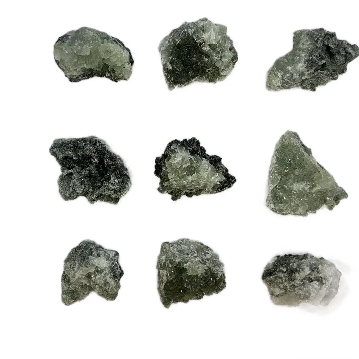 Prehnite with Epidote Rough Specimen for Collectors and Healing