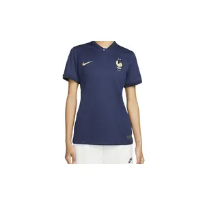 Fff 22/23 Stadium HomeDri-fit Soccer Jersey WMNS "Midnight Navy/Midnight Navy/Midnight Navy/Metallic" DN0764 410