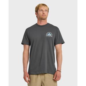 Quiksilver | Pleasures Classic Short Sleeve T-Shirt | Men's Graphic Print Soft Hand Feel | Surf & Swim & Everyday Wear