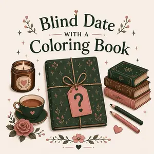 Blind Date With a Coloring Book - Self Care Box