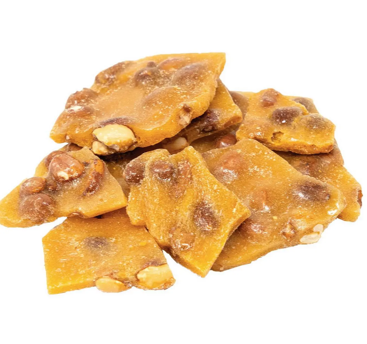 Home Style Crunchy Peanut Brittle Candy Caramelized Peanut Sweet Hard Gourmet Candy Snack