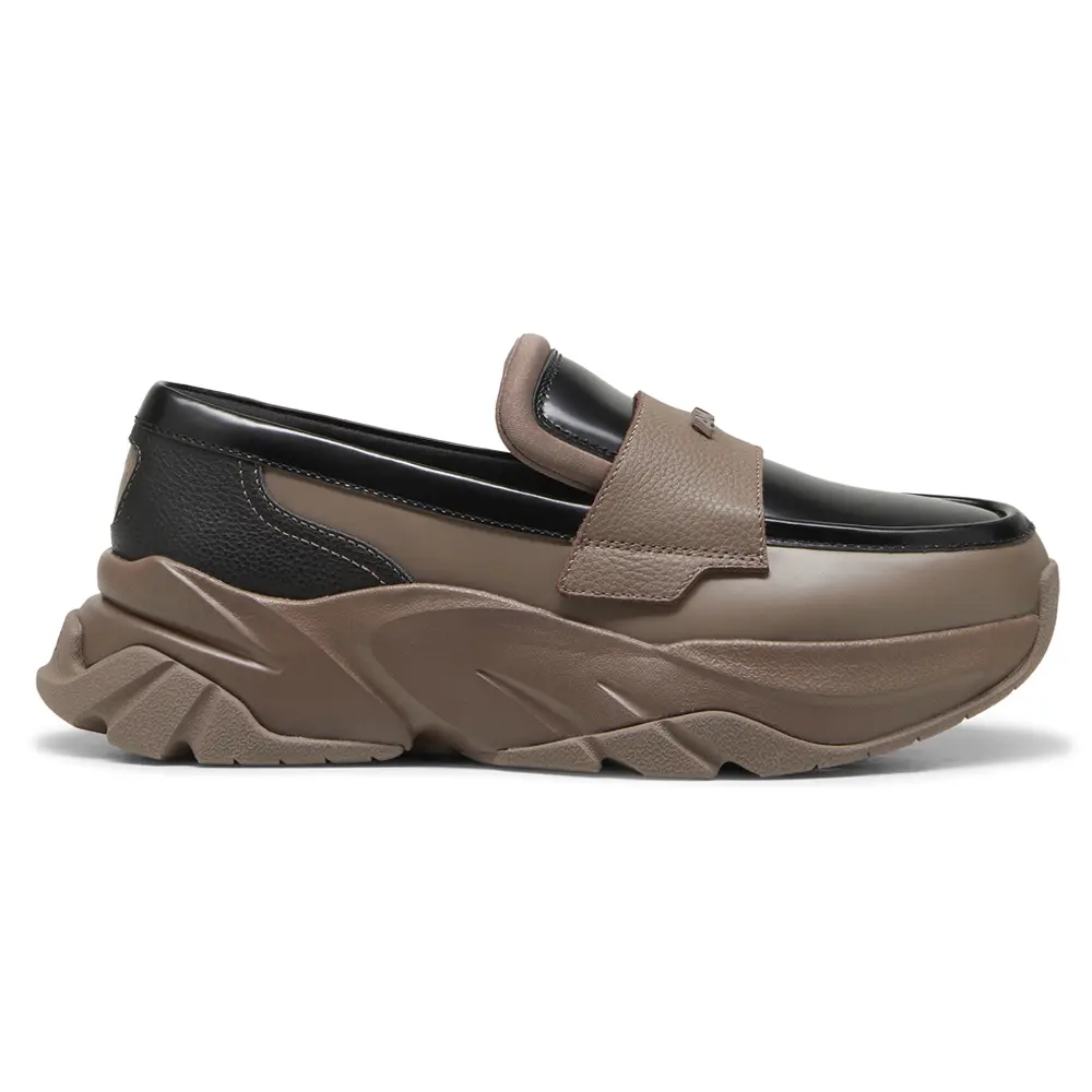 PUMA Womens Sophyr Slip On Loafers Casual - Brown