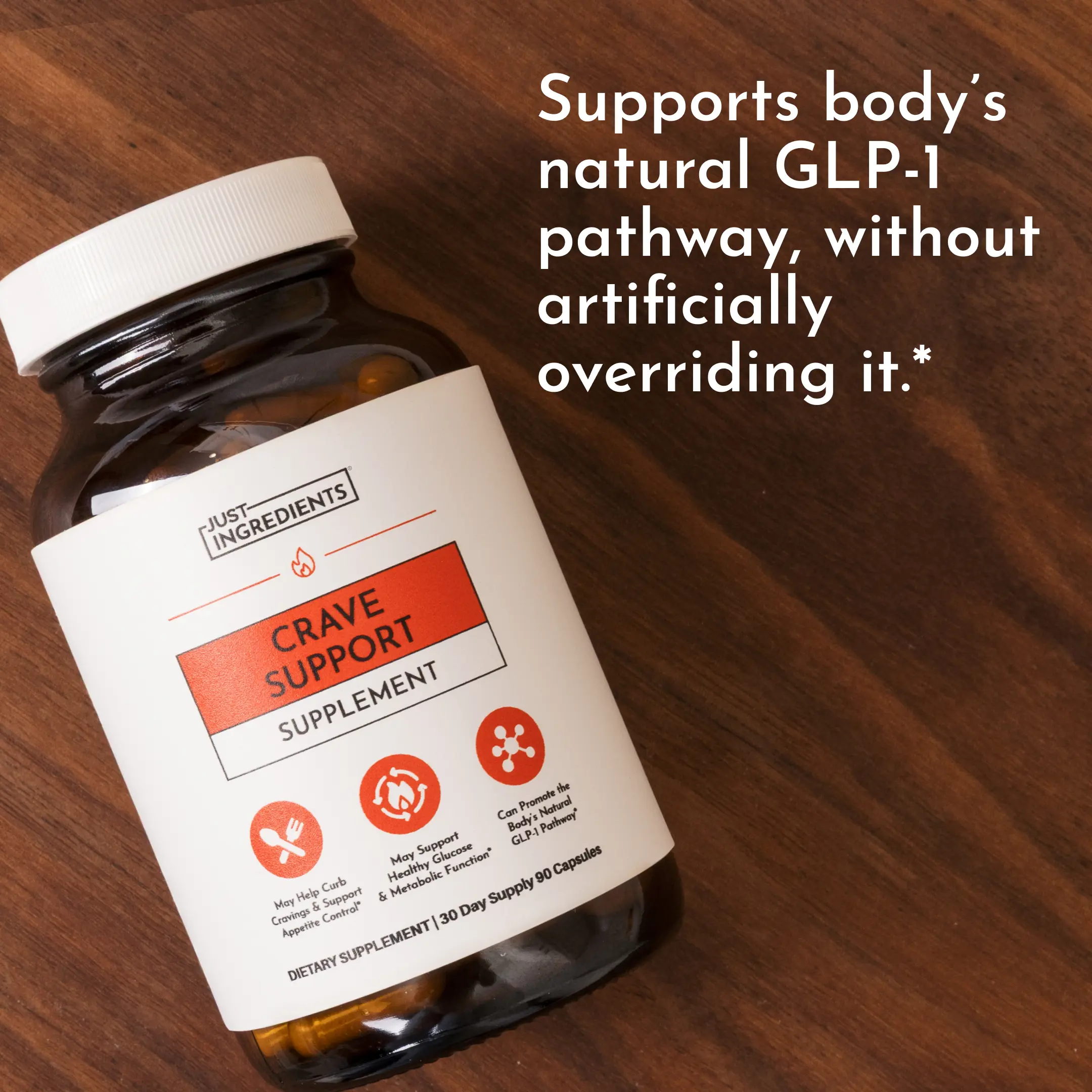 just ingredients glutathione Crave Support Supplement - 30 Day Supply 90 Capsules for Balanced Blood Sugar & Metabolic Function Select Pack::60 Sachets Myers Cocktail IV Therapy roosters