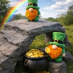 3d Leprechaun Gnomes mini set