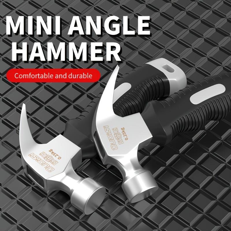 1pc Mini Claw Hammer with Ergonomic Handle - Carbon Steel, Durable, Multi-purpose, Used for Carpentry, Window Breaking, etc. - Includes Convenient Nail Lift Function