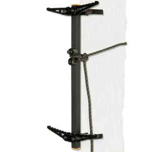 Muddy Pro Climbing Sticks w/Rope Cam Attachment, Tree Stand Hunting Gear, 4 Pack