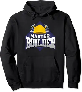 Tradesman Construction Site Laborer Funny Master Builder Pullover Hoodie - Jennairenej Shop 54B07Y5W2MZV
