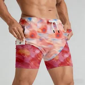 ABSECAI 2026 Men's 2-in-1 Swim Trunks,Compression Liner 6",Quick Dry,Side Pockets,Activewear for Beach & Pool,clothing shorts,streetwear,stylebeach swimminng,Shorts for Summer,Outdoorfun,Summervibes,Summerwins,summeroutfits
