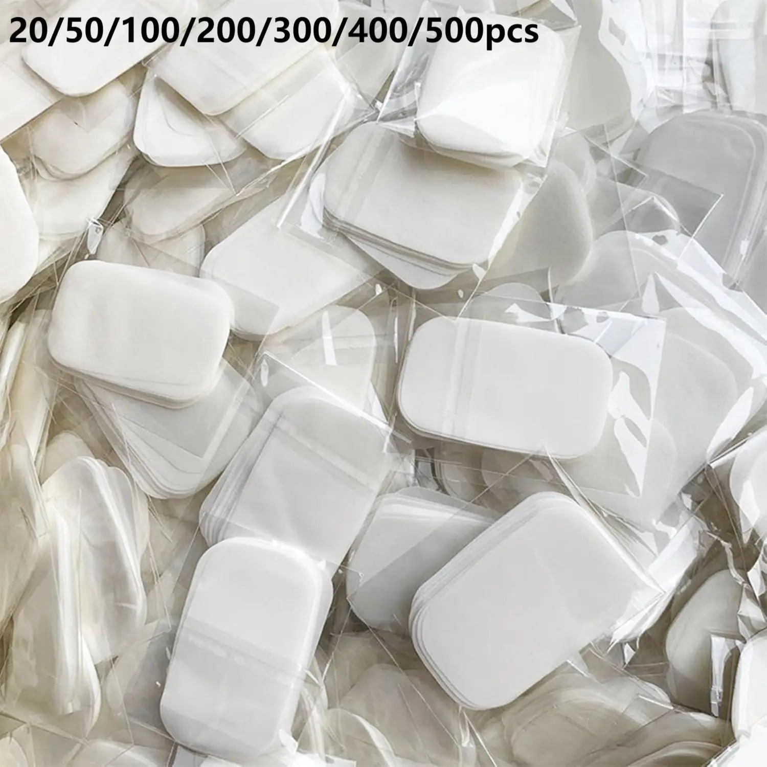 Disposable Soap Sheet without Storage Box, 1 Set Portable Mini Hand Washing Foaming Paper Soap Cleanser for Outdoor Travel Camping Hiking, Cleansing T