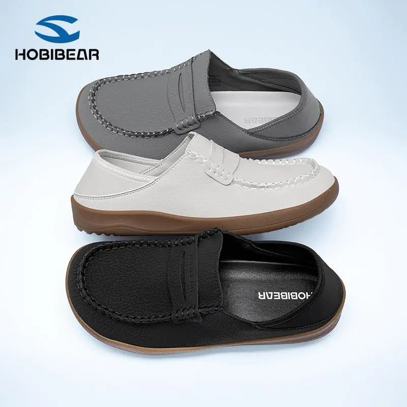 HOBIBEAR Women's Casual Slip-On Loafer Flats, Lightweight Comfortable Slip on Flats for Casual Wear, All-Season Everyday Shoes,summervibes Black Footwear Slipon