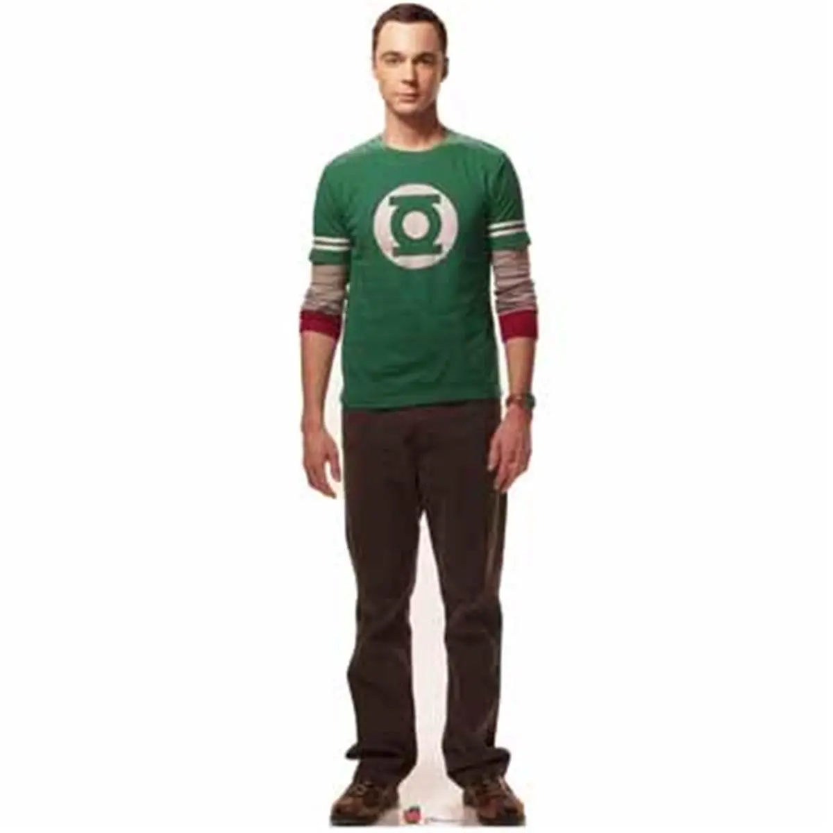Advanced Graphics 1104 Life-Size Sheldon Figure Cardboard Cutout - 6'2" Tall TV Show Themed Home Decor Standup, Collectibles for Sheldon Fans, Home Supplies