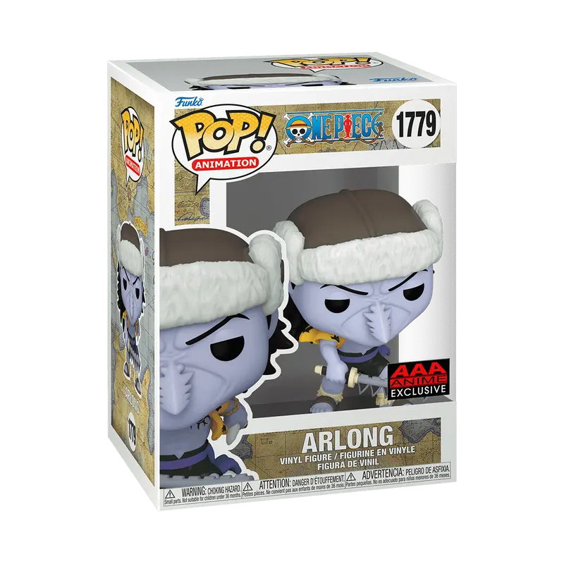 Funko Pop! One Piece - Arlong #1779 Exclusive (Sticker may vary) Collectible Pop Vinyl Figure