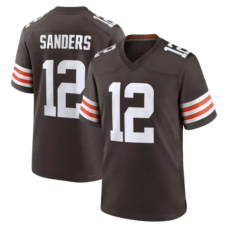 Football Jersey Cleveland #12 Vintage Style Sports Fan Replica Shirt