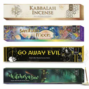 Soul Sticks, Mystic Series Masala Incense Sticks Variety Pack