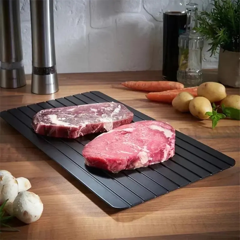Fast Defrosting Tray - Safe and Easy Way to Defrost Your Food
