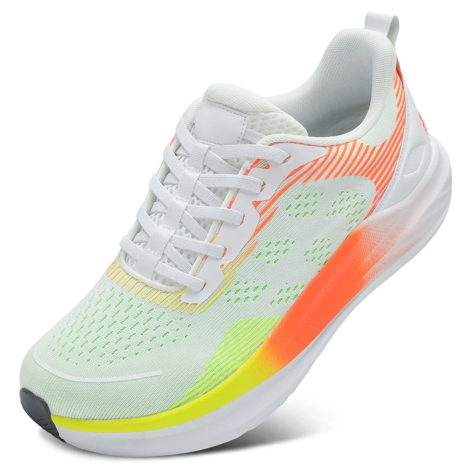 Leisfit Men's Slip On Walking Shoes Wide Toe Box Running Shoes Breathable Hands Free Tennis Sneakers Non Slip Gym Workout Training Work Footwear Runner Runner Runner Trainer Casual Insole Trainer